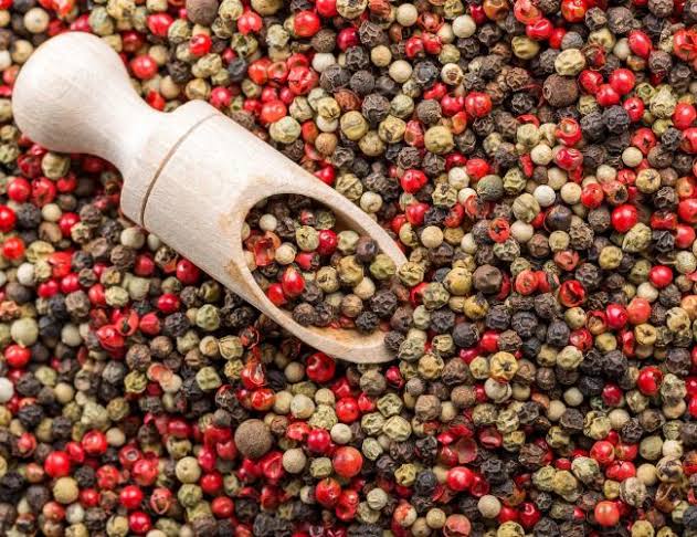 Peppercorns is the part used of black pepper 