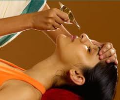 Nasya therapy for snoring treatment 