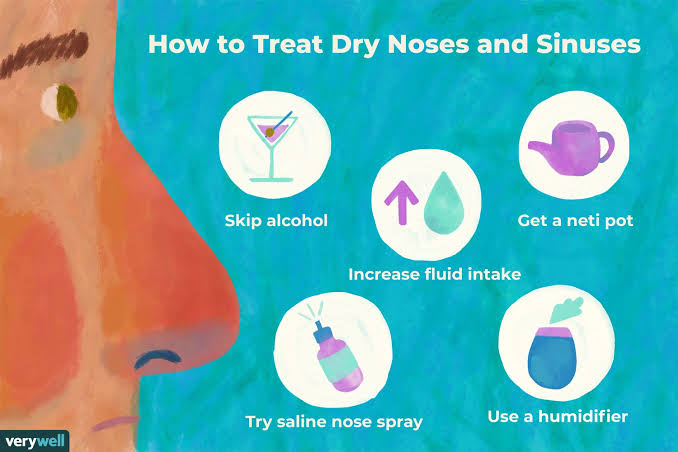 Treatment of nasal dryness 