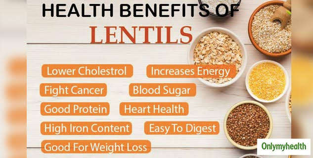 Lentils health benefits 
